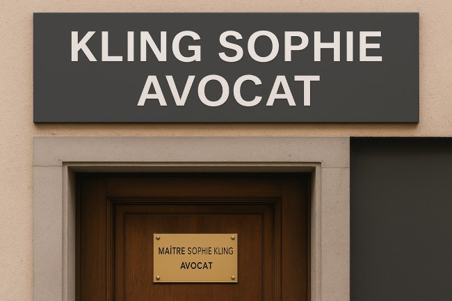 kling sophie avocat