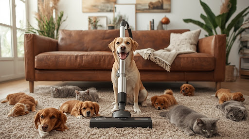 Pourquoi chaque propriétaire d'animal de compagnie a besoin d'un aspirateur efficace pour les poils d'animaux?
