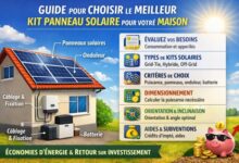 kit panneau solaire
