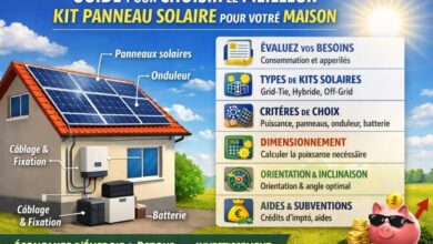 kit panneau solaire